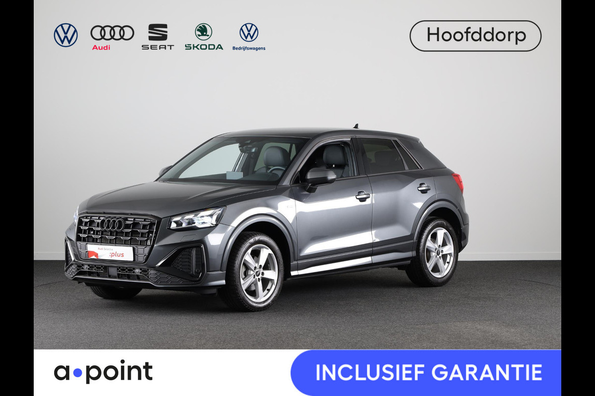 Audi Q2 35 TFSI S Edition 150PK S-Tronic | Private lease vanaf € 582,- | Navigatie | S-Line | Zwart optiek | Privacy glass |