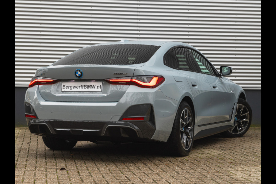 BMW i4 eDrive40 M-Sport - Parking Ass - Stoelverwarming - LED - Hifi