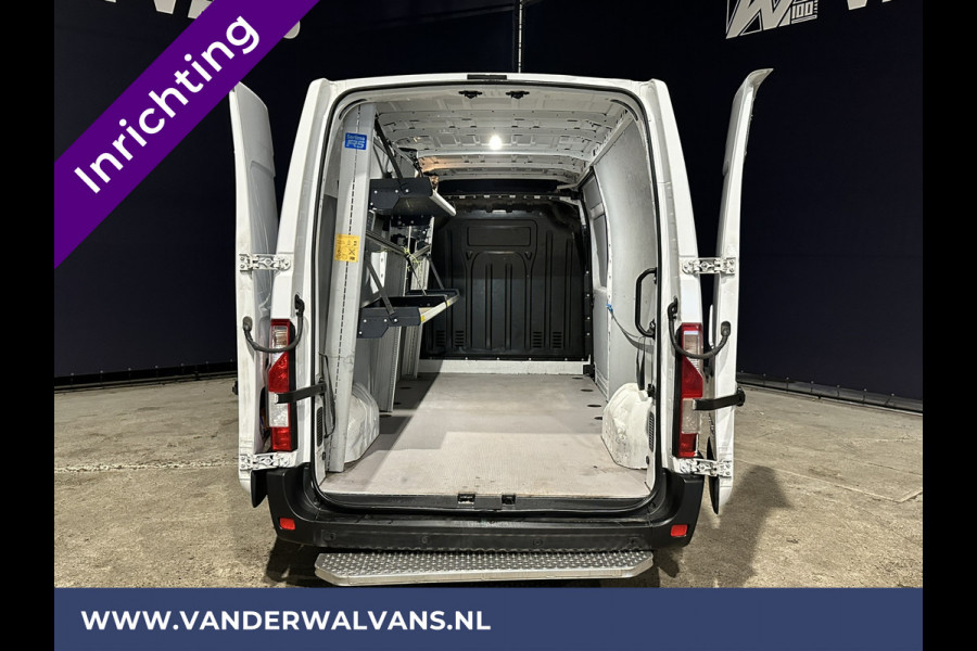 Opel Movano 2.3 Turbo 136pk L3H2 Post NL inrichting Euro6 Airco | Navigatie | Camera | cruisecontrol, 270 gr. achterdeuren, schappen, parkeersensoren