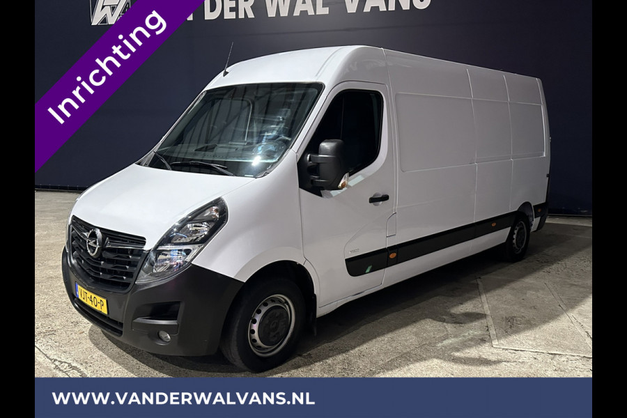 Opel Movano 2.3 Turbo 136pk L3H2 Post NL inrichting Euro6 Airco | Navigatie | Camera | cruisecontrol, 270 gr. achterdeuren, schappen, parkeersensoren