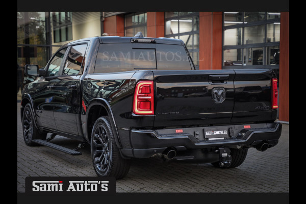 Dodge Ram 1500 LIMITED NIGHT H.O 540PK 706 Nm 2025 | XB9 | MASSAGE | BOM VOL | CREW CAB | DUBBELE CABINE | GRIJSKENTEKEN | €99950,- EXCL BTW | VOORRAAD 2258 - 9036