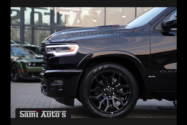 Dodge Ram 1500 LIMITED NIGHT H.O 540PK 706 Nm 2025 | XB9 | MASSAGE | BOM VOL | CREW CAB | DUBBELE CABINE | GRIJSKENTEKEN | €99950,- EXCL BTW | VOORRAAD 2258 - 9036