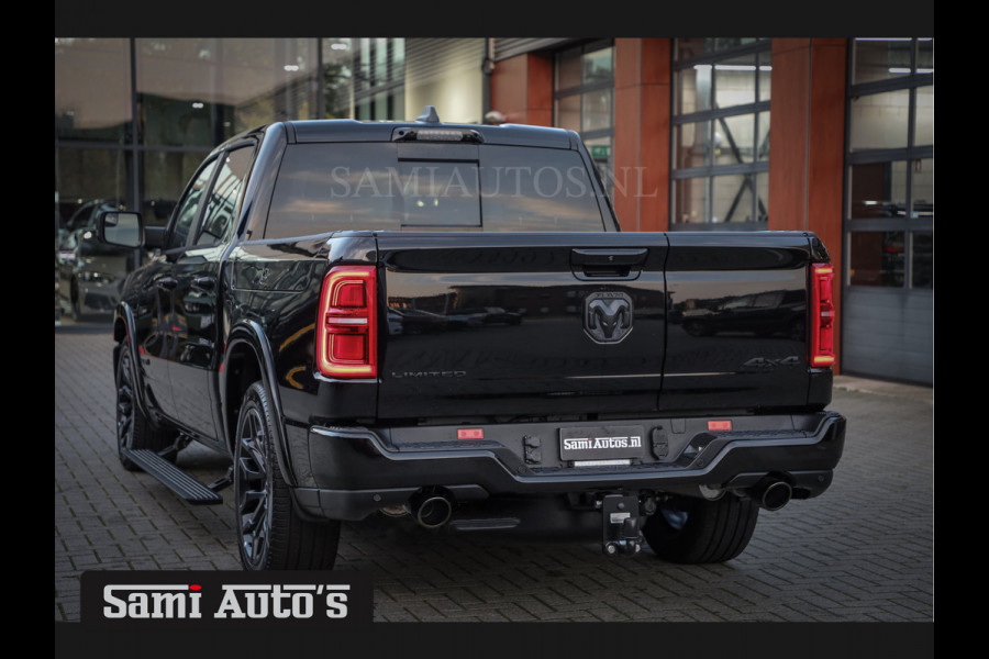 Dodge Ram 1500 LIMITED NIGHT H.O 540PK 706 Nm 2025 | XB9 | MASSAGE | BOM VOL | CREW CAB | DUBBELE CABINE | GRIJSKENTEKEN | €99950,- EXCL BTW | VOORRAAD 2258 - 9036