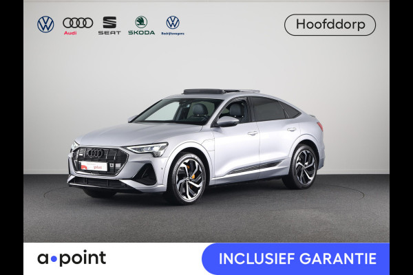 Audi e-tron Sportback 55 quattro S edition 95 kWh 408pk | Panoramadak | Navigatie | Stoelverwarming | Parkeercamera