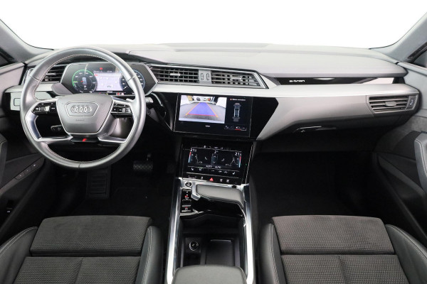 Audi e-tron Sportback 55 quattro S edition 95 kWh 408pk | Panoramadak | Navigatie | Stoelverwarming | Parkeercamera