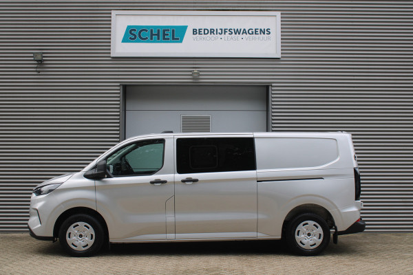 Ford Transit Custom 320 2.0 TDCI L2H1 Trend DC 136pk - 2x Schuifdeur - Carplay - Android - Camera - Verwarmd stuur - Trekhaak - LED koplampen - Stoe