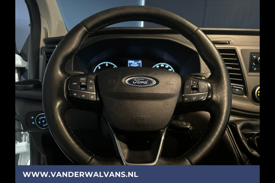 Ford Transit Custom 2.0 TDCI 131pk L1H1 Euro6 Airco | Camera | LED | Cruisecontrol Parkeersensoren, Bijrijdersbank