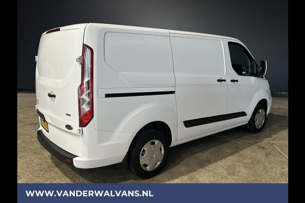 Ford Transit Custom 2.0 TDCI 131pk L1H1 Euro6 Airco | Camera | LED | Cruisecontrol Parkeersensoren, Bijrijdersbank