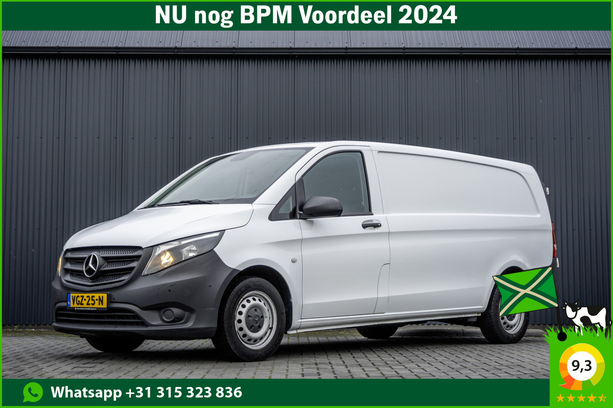 Mercedes-Benz Vito 116 CDI L3H1 XL | 164 PK | Euro 6 | Cruise | Airco | PDC | Navigatie | Camera