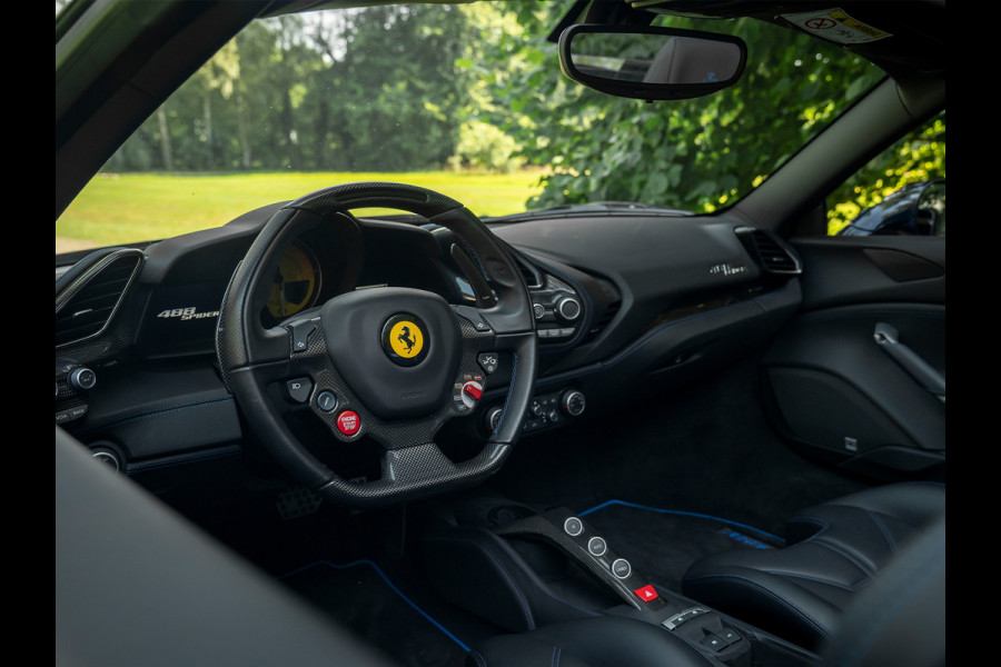 Ferrari 488 Spider | Full PPF | Racing Seats | JBL | Blu Pozzi | Historical color | Carbon Driver Zone