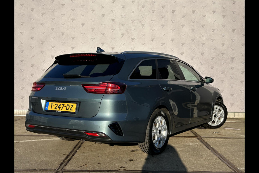 Kia Ceed Sportswagon 1.5 T-GDi DynamicPlusLine | Camera | Navi | H-Leder | Stuur-/Stoelverwarming | Key-Less | Clima | Apple CarPlay/Android Auro | PDC | Cruise | LED |