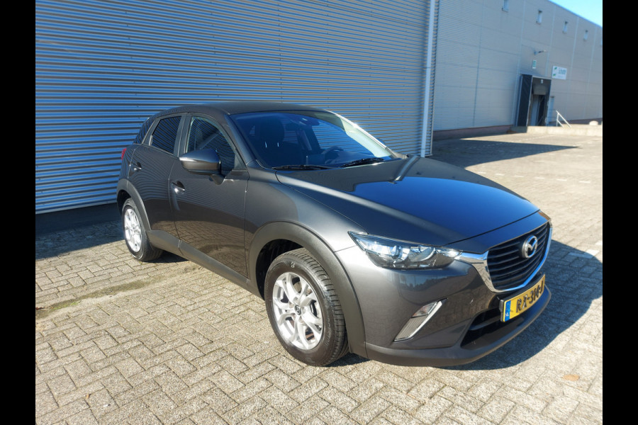 Mazda CX-3 2.0 SkyActiv-G 120 Dynamic, cruise,afneembare trekhaak,navigatie,stoelverwarming,parkeersensoren,