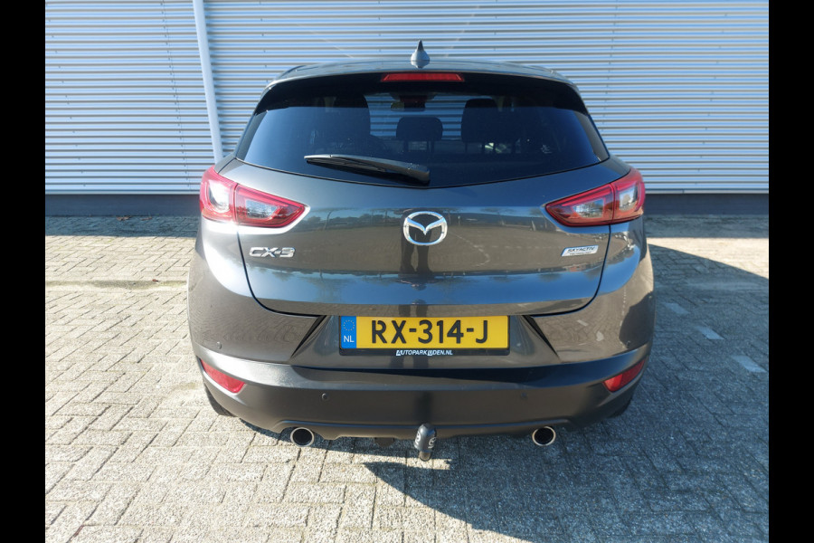 Mazda CX-3 2.0 SkyActiv-G 120 Dynamic, cruise,afneembare trekhaak,navigatie,stoelverwarming,parkeersensoren,