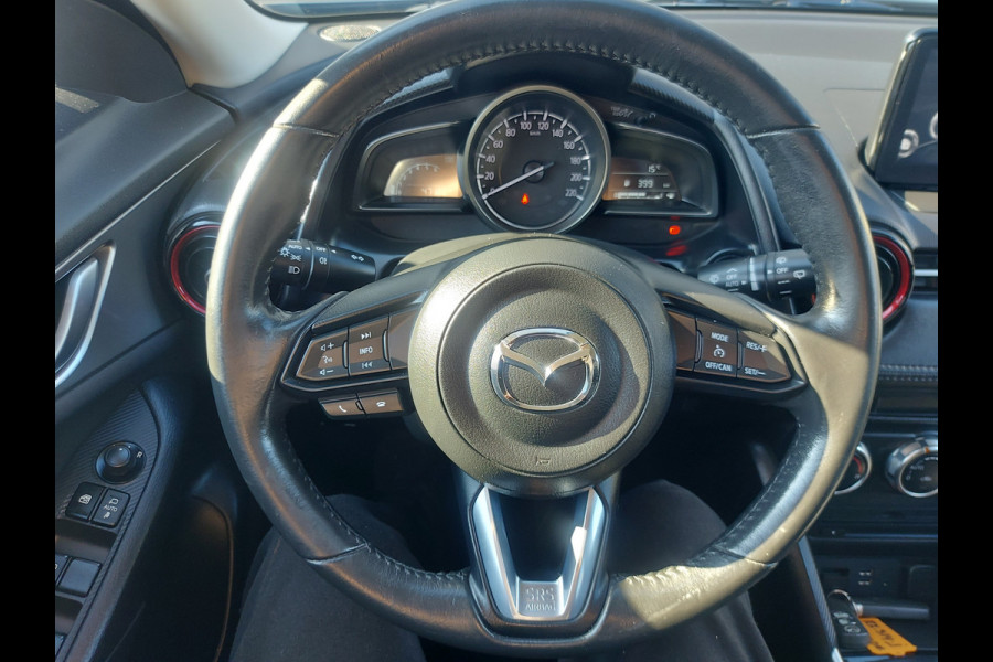 Mazda CX-3 2.0 SkyActiv-G 120 Dynamic, cruise,afneembare trekhaak,navigatie,stoelverwarming,parkeersensoren,