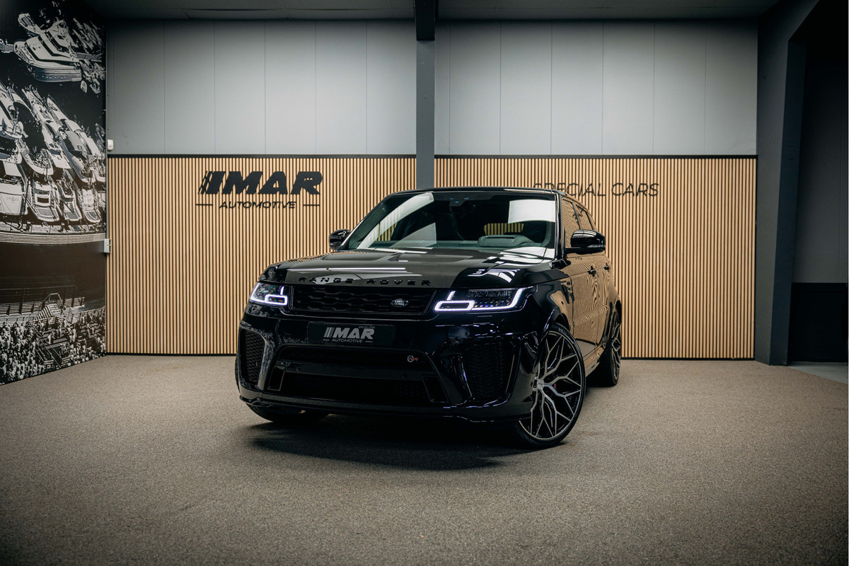 Land Rover Range Rover Sport P575 SVR laatst geleverde SVR lage km stand 23' Vossen