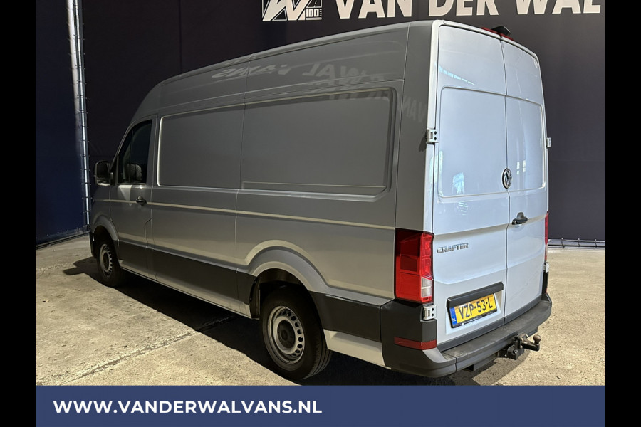 Volkswagen Crafter 2.0 TDI 140pk L3H3 L2H2 Achterwiel aandrijving Euro6 Airco | Camera | 3000kg Trekhaak | Apple Carplay Android Auto, Bijrijdersbank