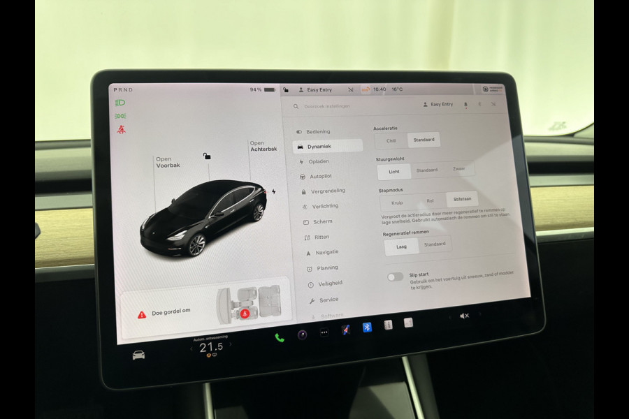 Tesla Model 3 Standard RWD Plus 60 kWh [ 3-Fase ] (INCL-BTW) Aut. *PANO | AUTO-PILOT | NAPPA-LEATHER | KEYLESS | FULL-LED | MEMORY-PACK | SURROUND-VIEW | DAB | APP-CONNECT | DIGI-COCKPIT | LANE-ASSIST | COMFORT-SEATS | 19"ALU*