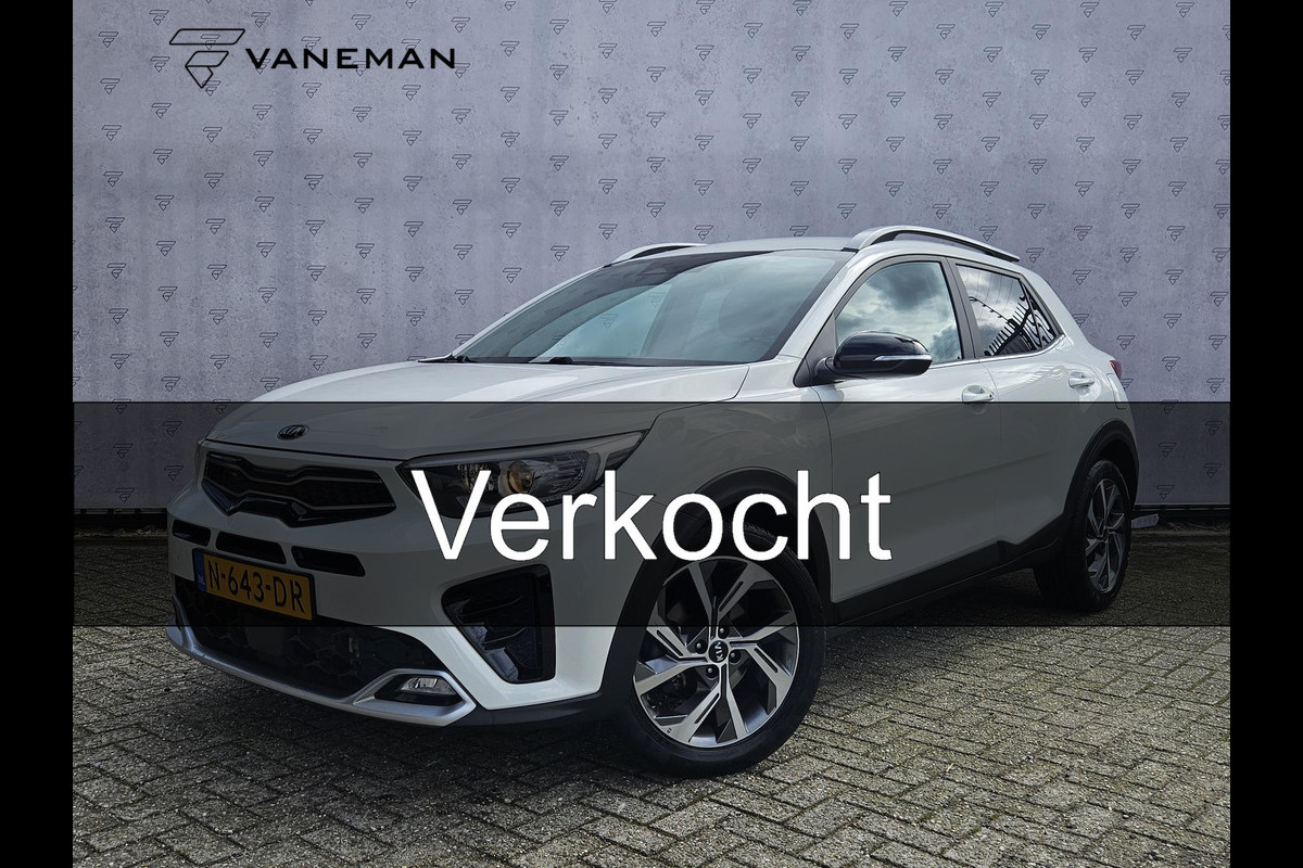 Kia Stonic 1.0 T-GDi MHEV GT-Line | slechts 20.256 km | 1e Eigenaar | Camera | Navi | Stuur-/Stoelverwarming | H-Leder | 17" Velgen | Clima | Key-Less | PDC | Cruise | LED |