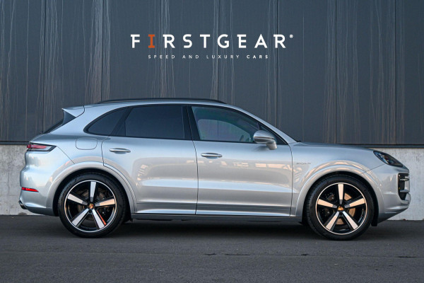 Porsche Cayenne 3.0 E-Hybrid *Burmester 3D / Achteras-besturing / Panorama / Passenger-display / Keyless / HUD*