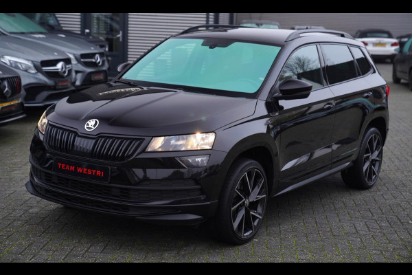 Škoda Karoq 1.5 TSI ACT Sportline Business | Kuipstoelen | Automaat | 19 inch | BTW Auto | ACC | Navigatie | Zwarte Hemel | Sport