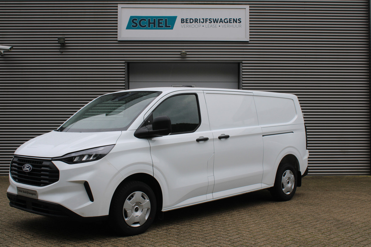 Ford Transit Custom 320 2.0 TDCI L2H1 Trend 170pk - 2x Schuifdeur - Carplay - Android - LED koplampen - Stoelverwarming - 70l tank - Rijklaar