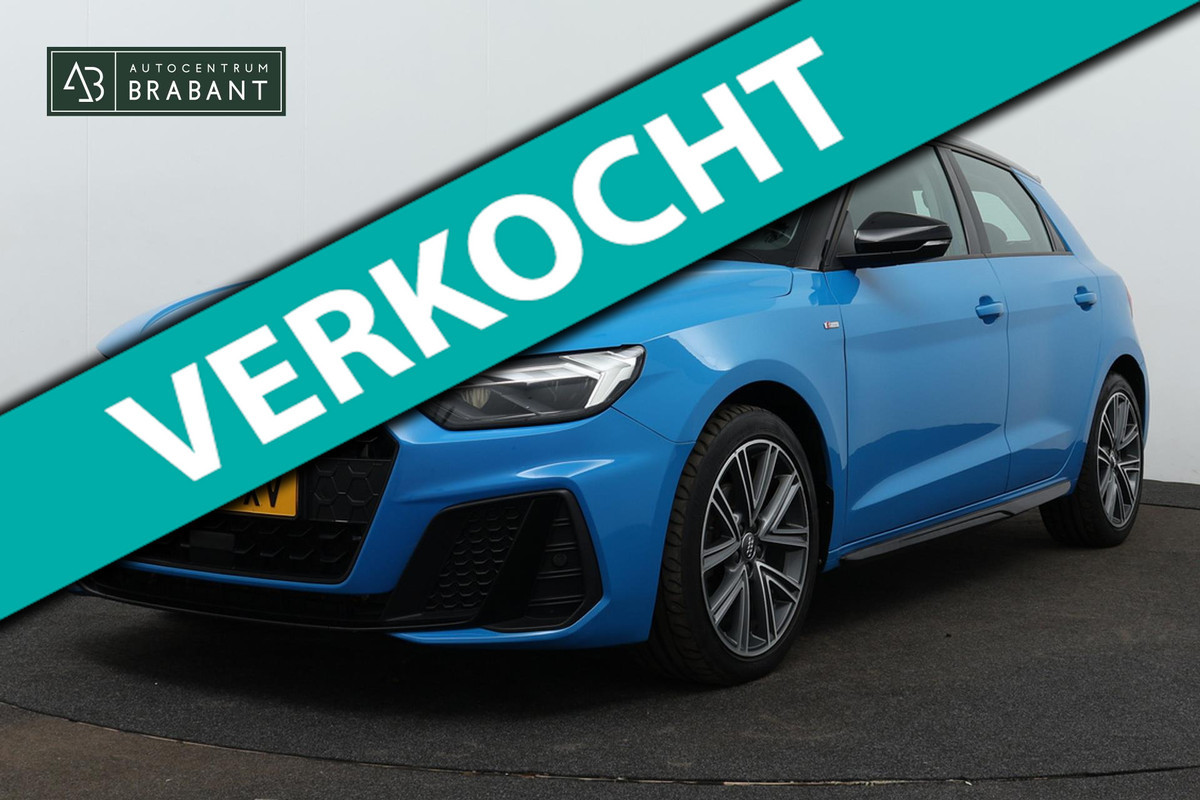 Audi A1 Sportback 30 TFSI S Line edition one AANBIEDING!!! (Goed onderH, Navi, Carplay, Parkeersensoren V+A, Climate Control, Etc)