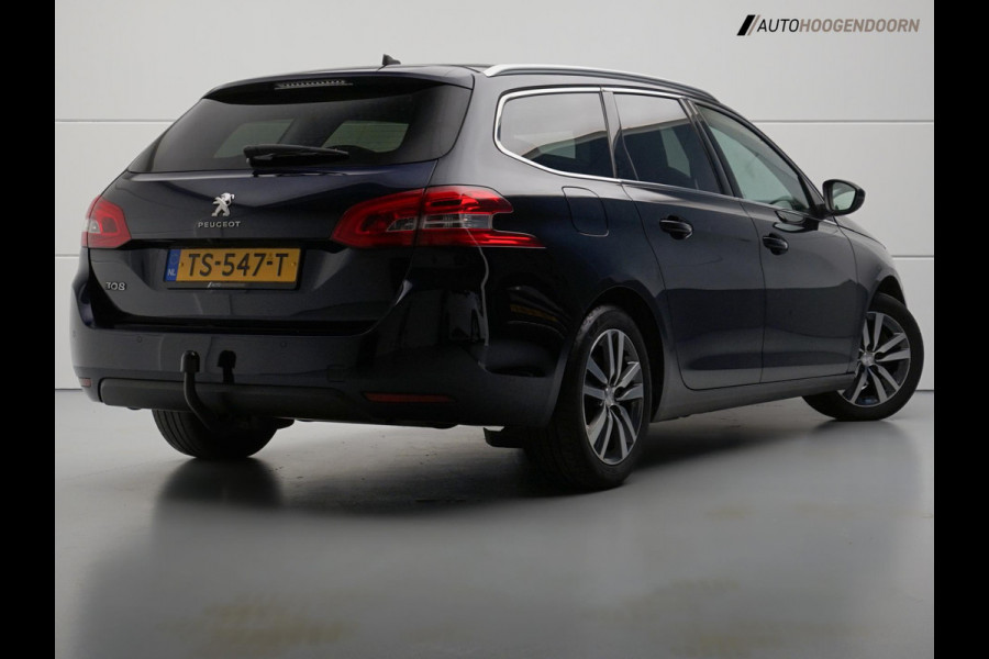 Peugeot 308 SW 1.2 PureTech Blue Lease Premium (APPLE CARPLAY,LED VERLICHTING,PANORAMA,CAMERA,TREKHAAK,LM-VELGEN,TOPCONDITIE)