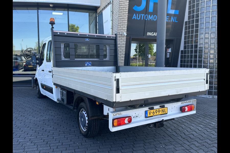 Opel Movano 2.3 CDTI BiTurbo L3 DC*A/C*NAVI*HAAK*OPEN LAADBAK*