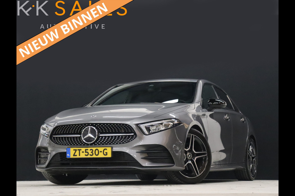 Mercedes-Benz A-Klasse 200 Business Solution [APPLE CARPLAY, CAMERA, DIGITAL DASH, SPORTSTOELEN, NAVIGATIE, STOELVERWARMING, FLIPPERS, HALF LEDER, CRUISE, NIEUWSTAA]