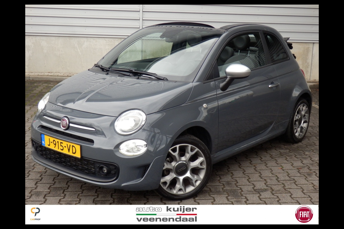 Fiat 500C 70pk | Hybride | Rockstar | Aut. airco | 16" LM velgen |