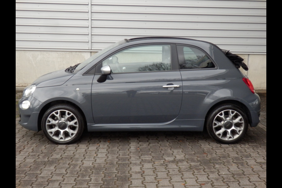 Fiat 500C 70pk | Hybride | Rockstar | Aut. airco | 16" LM velgen |