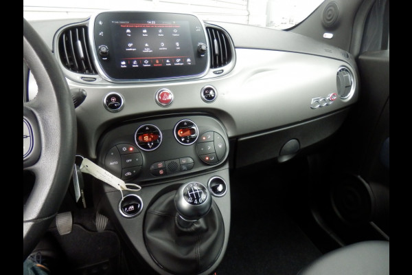 Fiat 500C 70pk | Hybride | Rockstar | Aut. airco | 16" LM velgen |