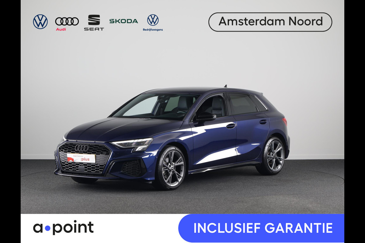 Audi A3 Sportback 30 TFSI S-Line 110 pk S-tronic | Verlengde garantie | Navigatie | Parkeersensoren (Park assist) | LED koplampen | S-Line |