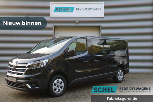 Renault Trafic 2.0 Blue dCi 130pk T29 L2H1 Advance Dubbele Cabine - Carplay - Android - 2x Schuifdeur - Passagiersstoel - Camera - LED - Rijkla