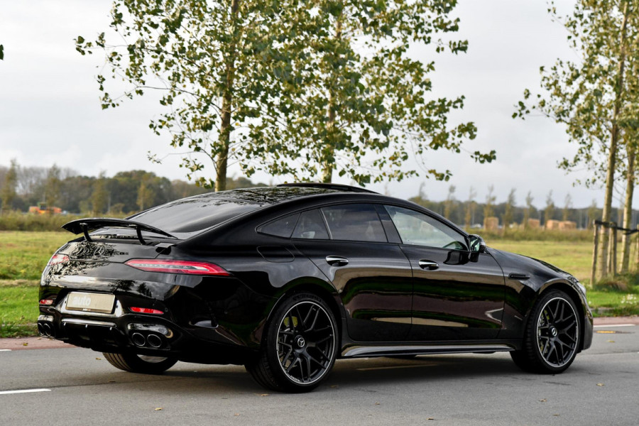 Mercedes-Benz AMG GT 4-Door Coupe AMG 53 4MATIC+, Alcantara, Massage, Softcl, Pano, Koeling, HUD, 360, Distro+, Burm, Stuurv