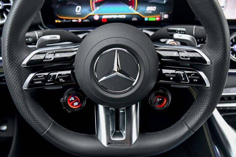 Mercedes-Benz AMG GT 4-Door Coupe AMG 53 4MATIC+, Alcantara, Massage, Softcl, Pano, Koeling, HUD, 360, Distro+, Burm, Stuurv