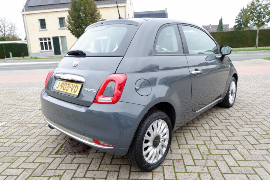 Fiat 500 1.0 Hybr. Lounge. 1e Eigen. Rijklaar incl. 12mnd Bovag garantie