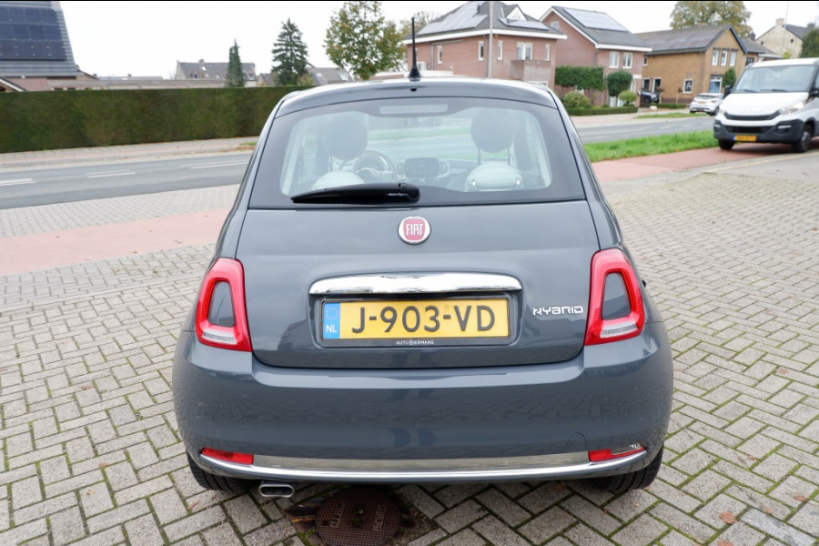 Fiat 500 1.0 Hybr. Lounge. 1e Eigen. Rijklaar incl. 12mnd Bovag garantie