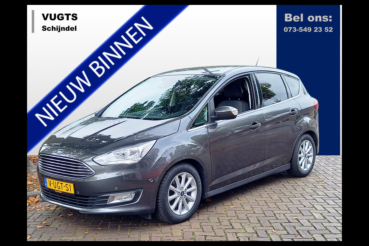 Ford C-MAX 1.5 EcoBoost 150-pk Automaat Titanium 1500 kg geremd aanhangwagen gewicht