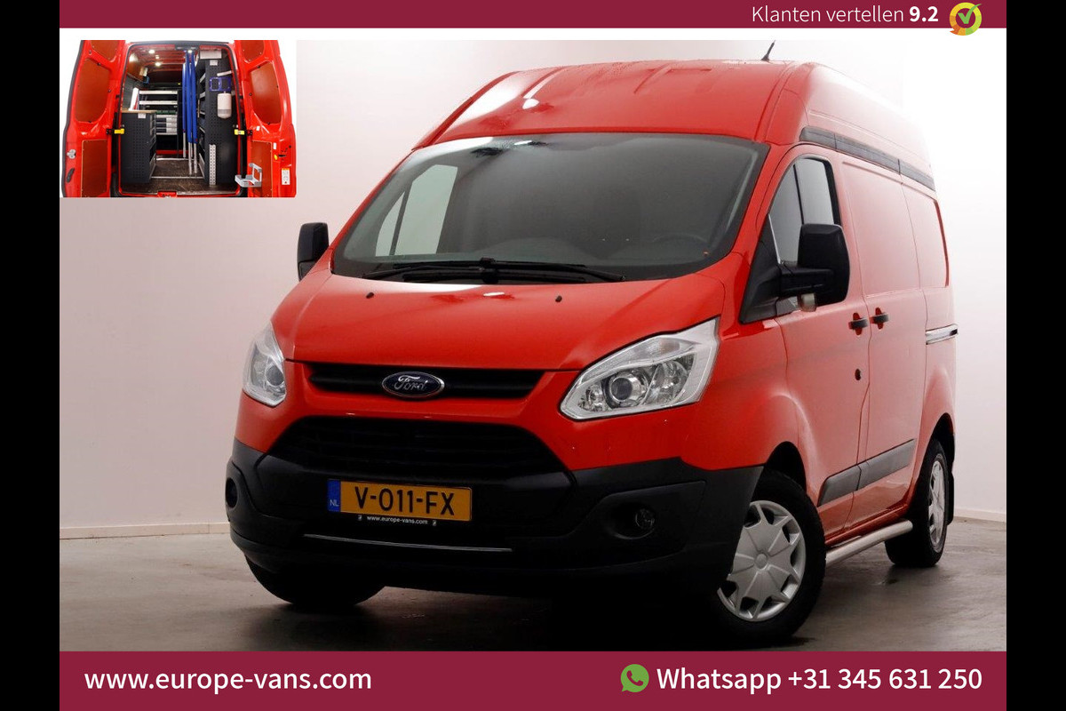 Ford Transit Custom 2.0 TDCI 130pk E6 L1H2 Trend Airco/Inrichting/2x Schuifdeur 04-2017