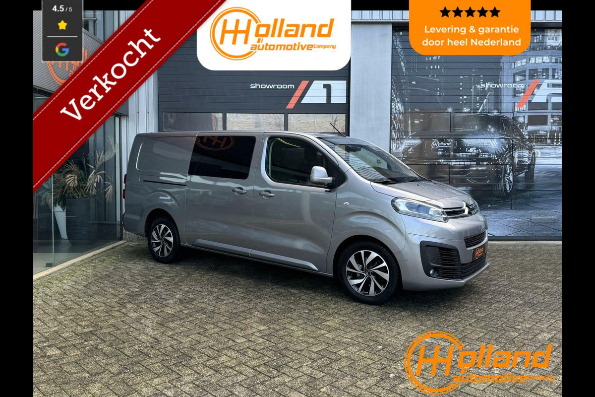 Citroën Jumpy bestel 2.0 BlueHDI 120 XL Driver DC|BTW VRIJ!