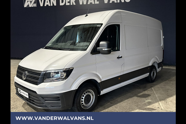 Volkswagen Crafter 2.0 TDI 140pk L3H3 L2H2 Euro6 Airco | 3000kg Trekhaak | Camera | Leder stuurwiel adaptieve cruisecontrol, stuurwielverwarming, chauffeursstoel, apple carplay, android auto