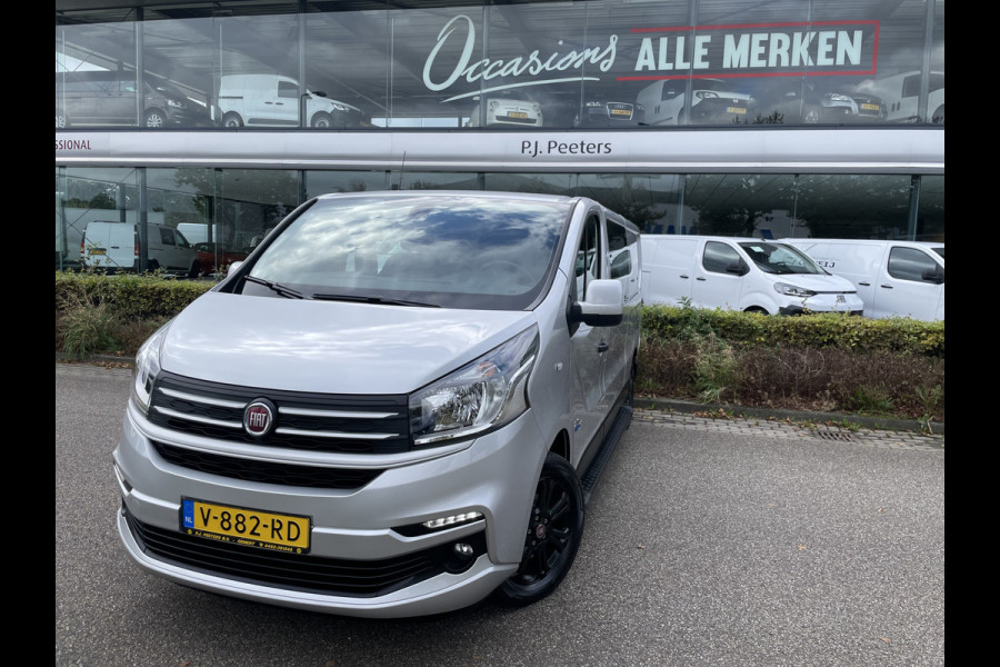 Fiat Talento 1.6 MJ EcoJet L2H1 DC SX Climate control - Cruise control - Parkeer sensoren achter - Navigatie - Radio/CD/MP3 - USB/AUX - DAB - Bluetooth - Achteruitrij camera - sidebars - zonnescherm zijruiten - MFL Stuurwiel - Mistlampen - Licht metalen velgen - Trekhaak - Ramen electrisch voor - Spiegels elektrisch verstel en verwarm - laadvloer - tussenschot volledig - zijschuifdeur R. - B-stoel