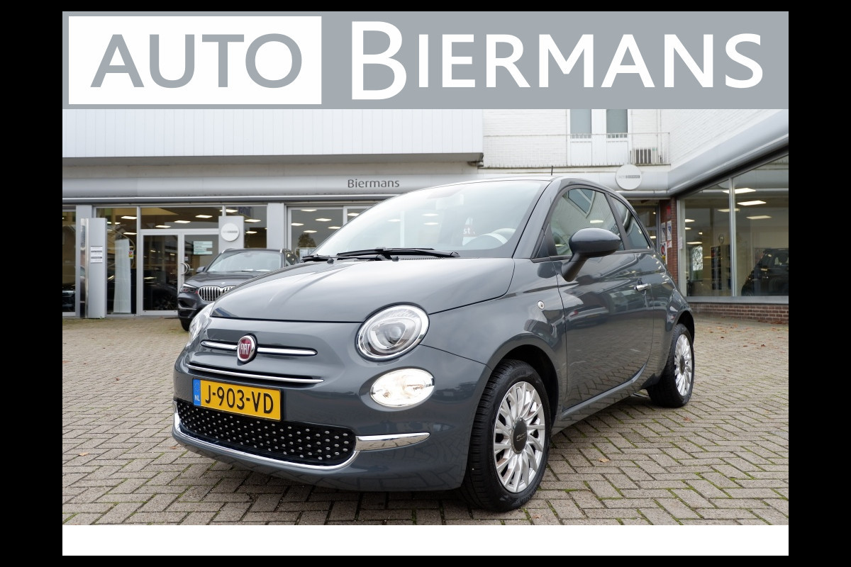 Fiat 500 1.0 Hybr. Lounge. 1e Eigen. Rijklaar incl. 12mnd Bovag garantie