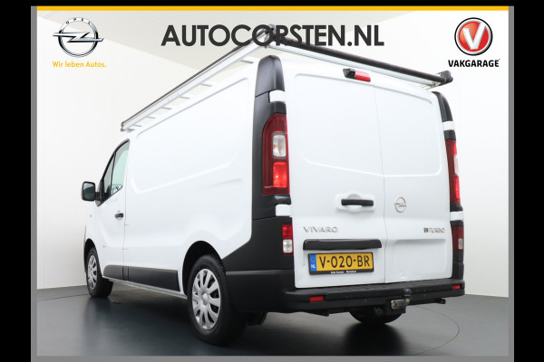 Opel Vivaro BiTurbo D126pk L1H1 Navi Airco Pdc TrekhaakCruise Control Bluetooth Regen-Lichtsensor 1.6CDTI mistlampen 2.000 kg trekvermogen! Schuifdeur Betonplex-vloer Imperiaal Edition EcoFlex Euro 6 Orig.NLse auto