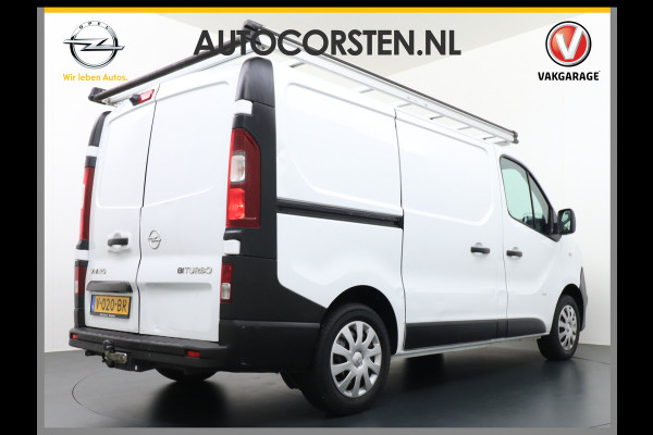 Opel Vivaro BiTurbo D126pk L1H1 Navi Airco Pdc TrekhaakCruise Control Bluetooth Regen-Lichtsensor 1.6CDTI mistlampen 2.000 kg trekvermogen! Schuifdeur Betonplex-vloer Imperiaal Edition EcoFlex Euro 6 Orig.NLse auto