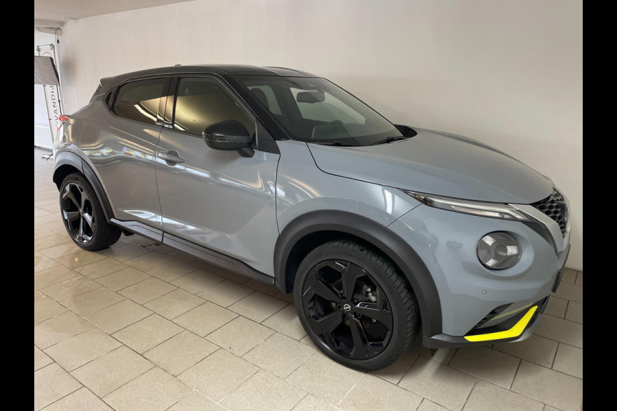 Nissan Juke 1.0 DIG-T Kiiro AIRCO CLIMA NAVI CRUISE ELEK RAMEN STOELVERW BLUETOOTH CAMERA CENT VERG PRIVACYGLAS NIEUWSTAAT