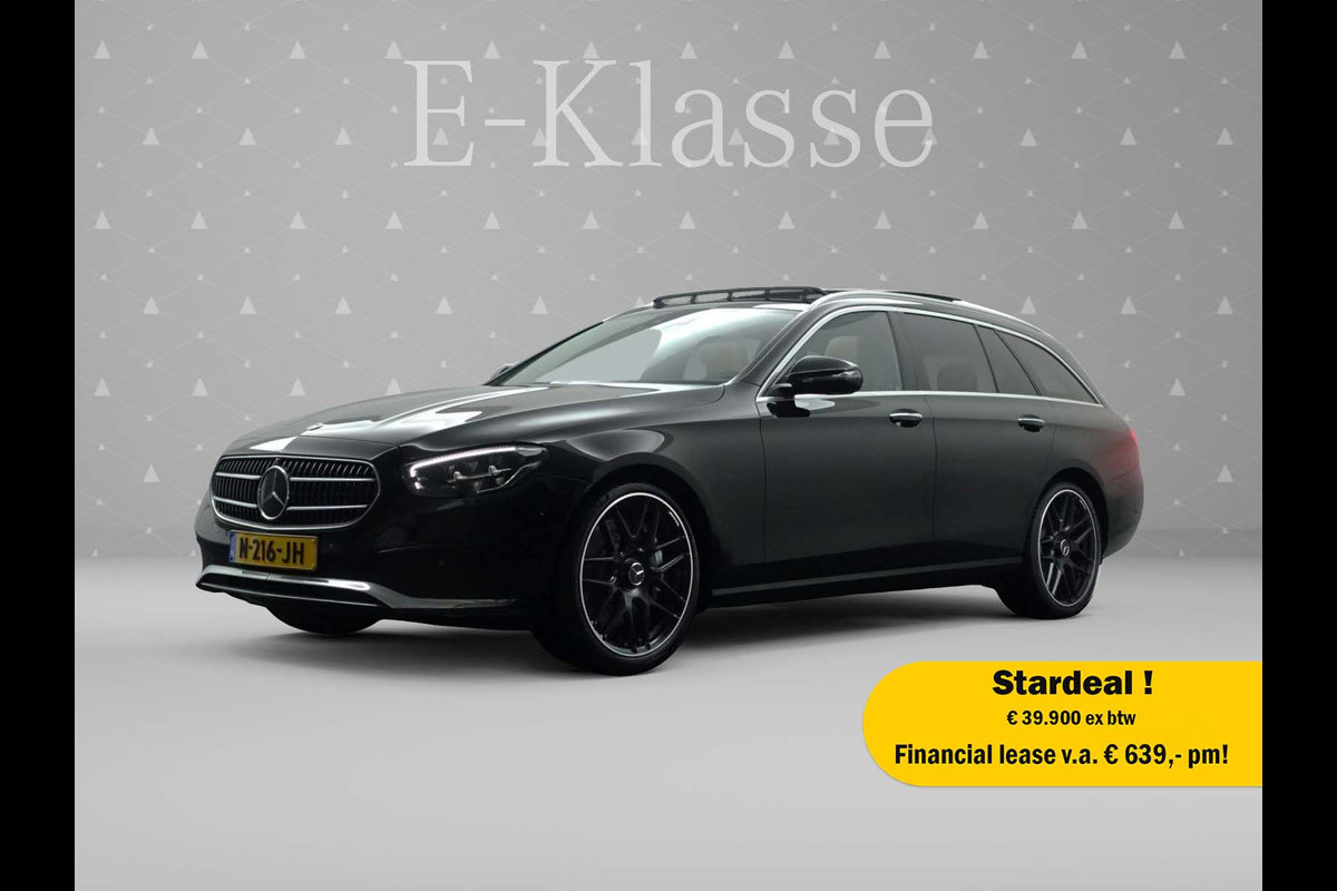 Mercedes-Benz E-Klasse Estate 300 e AMG Premium Luxury 9G Aut- Panoramadak I Leer I Camera I Memory seats I Carplay I  HUD I Burmester