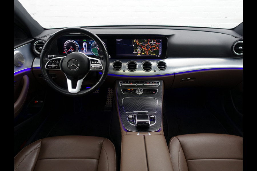 Mercedes-Benz E-Klasse 200 Business Solution AMG 9G Aut- Panodak I Leer I Widescreen I Burmester I Camera I Full