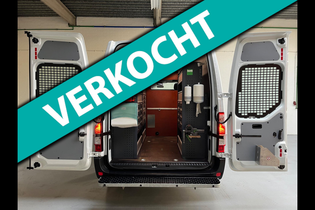 Opel Movano SERVICEWAGEN AUTOMAAT 2.3 CDTI BiTurbo 170pk euro6 L1H2 V230 OMVORMER BOTT INRICHTING STANDKACHEL AIRCO, RIJKLAARPRIJS